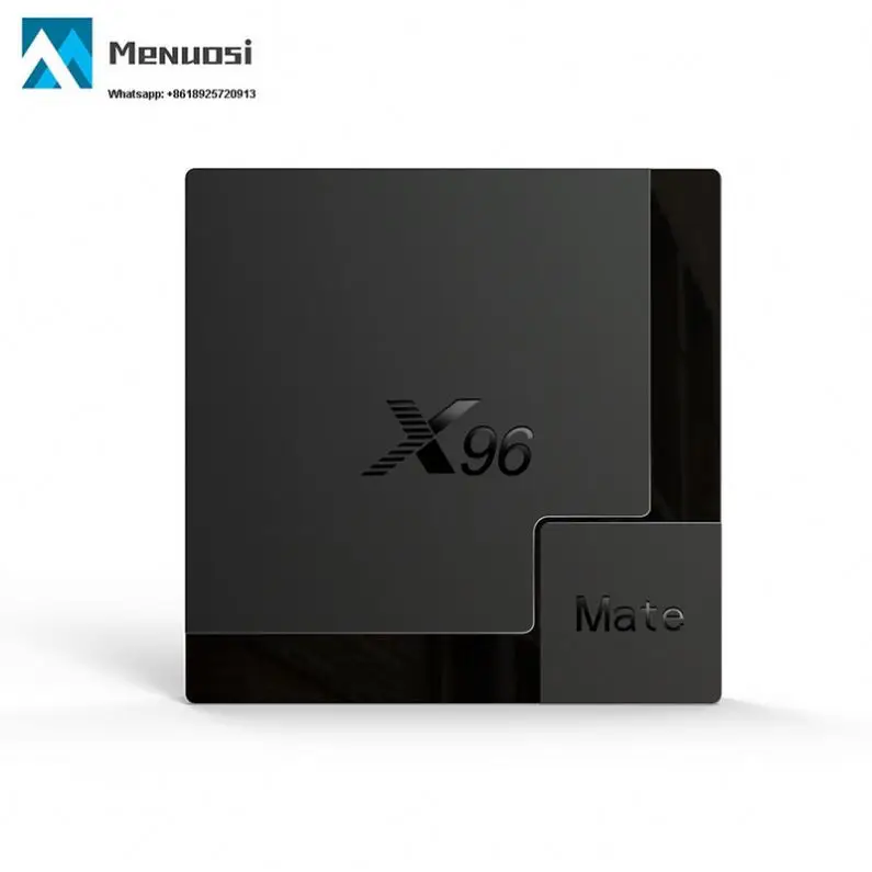 Wholesale Allwinner 616  X96 Mate 4gb ram tv box android 10 Quad Core support 4k tv box 64GB ROM Smart tv box