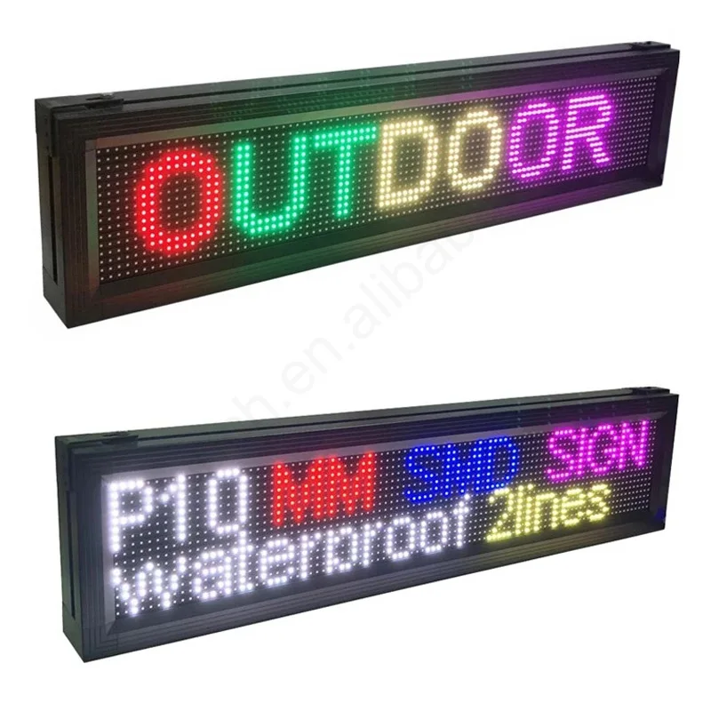 Manufacturer best price full color outdoor led advertising board P10 outdoor waterproof RGB led display