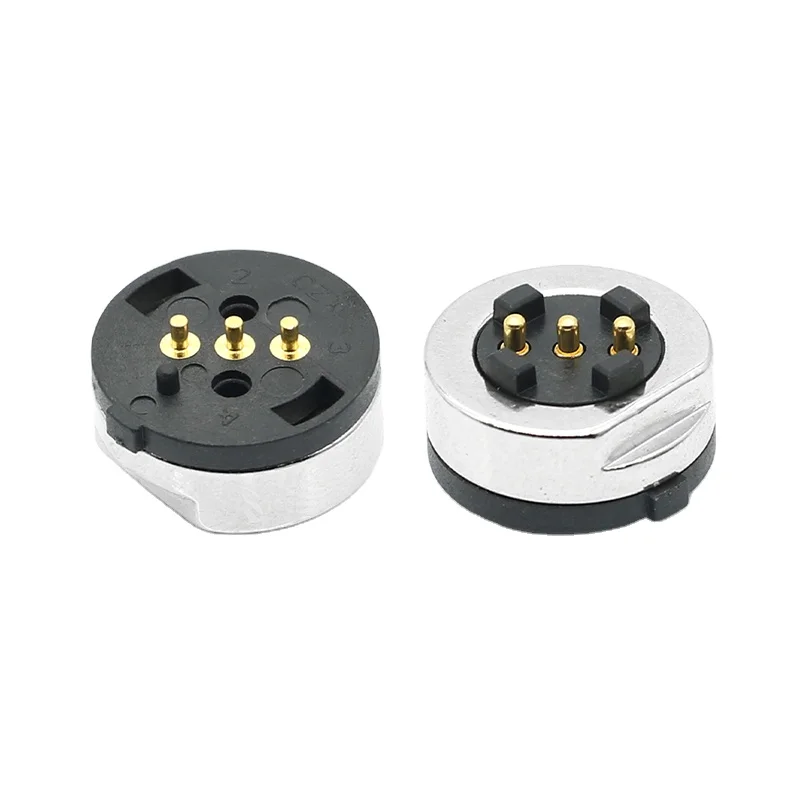 Factory Wholesale High Quality Pogo Pin 13mm 3 Pin Male Magnetic Connector