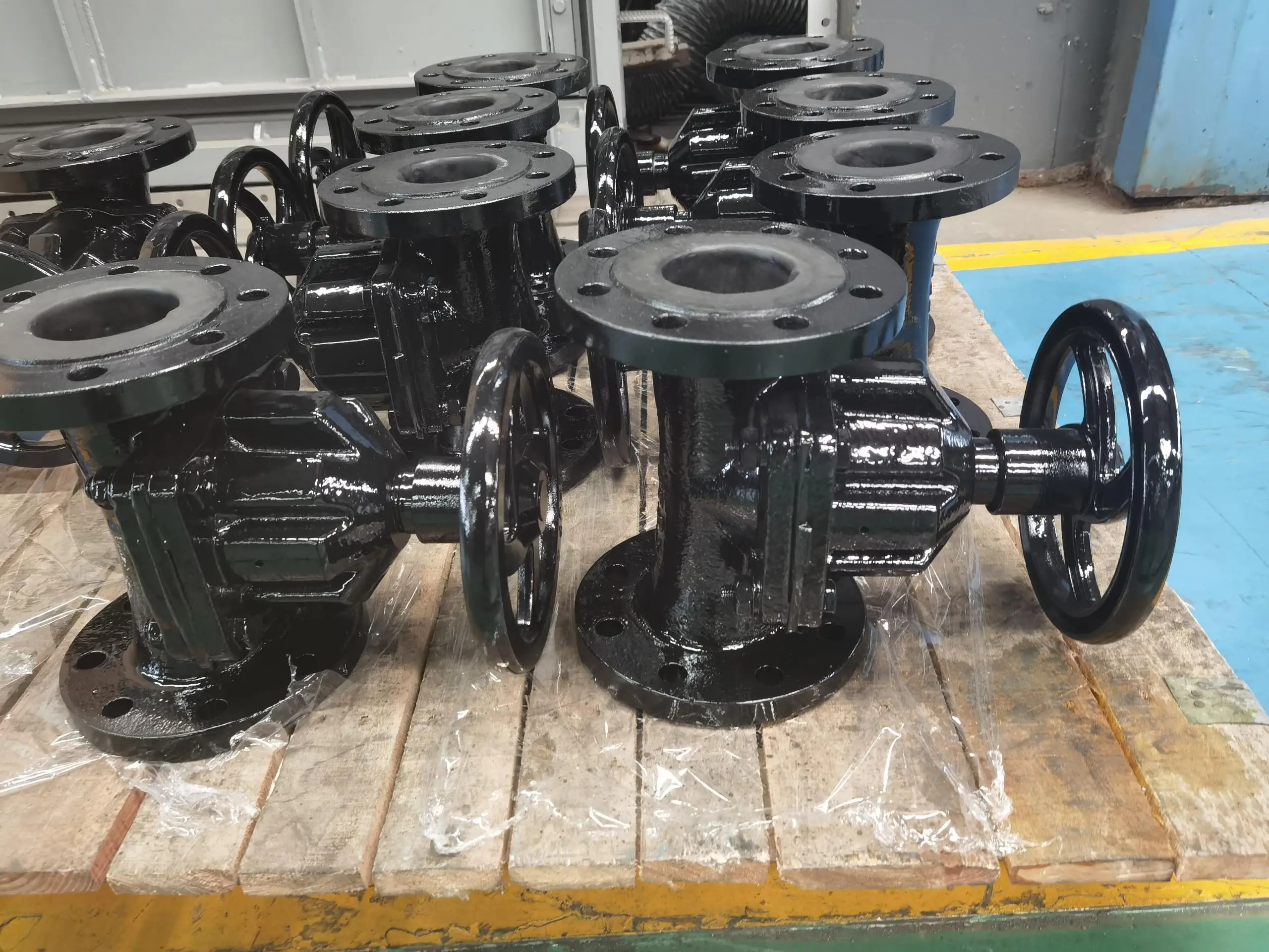 Black coated CF8m Ductile Iron API Gate Valve