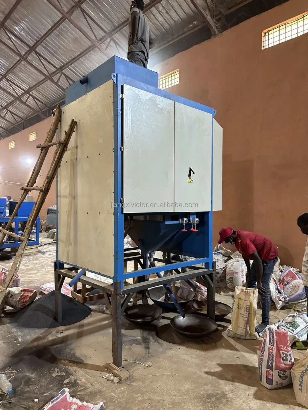 Dry Roller Magnetic Separator, High Intensity Magnetic Roller Separator, Magnetic Separator Machine for Monazite