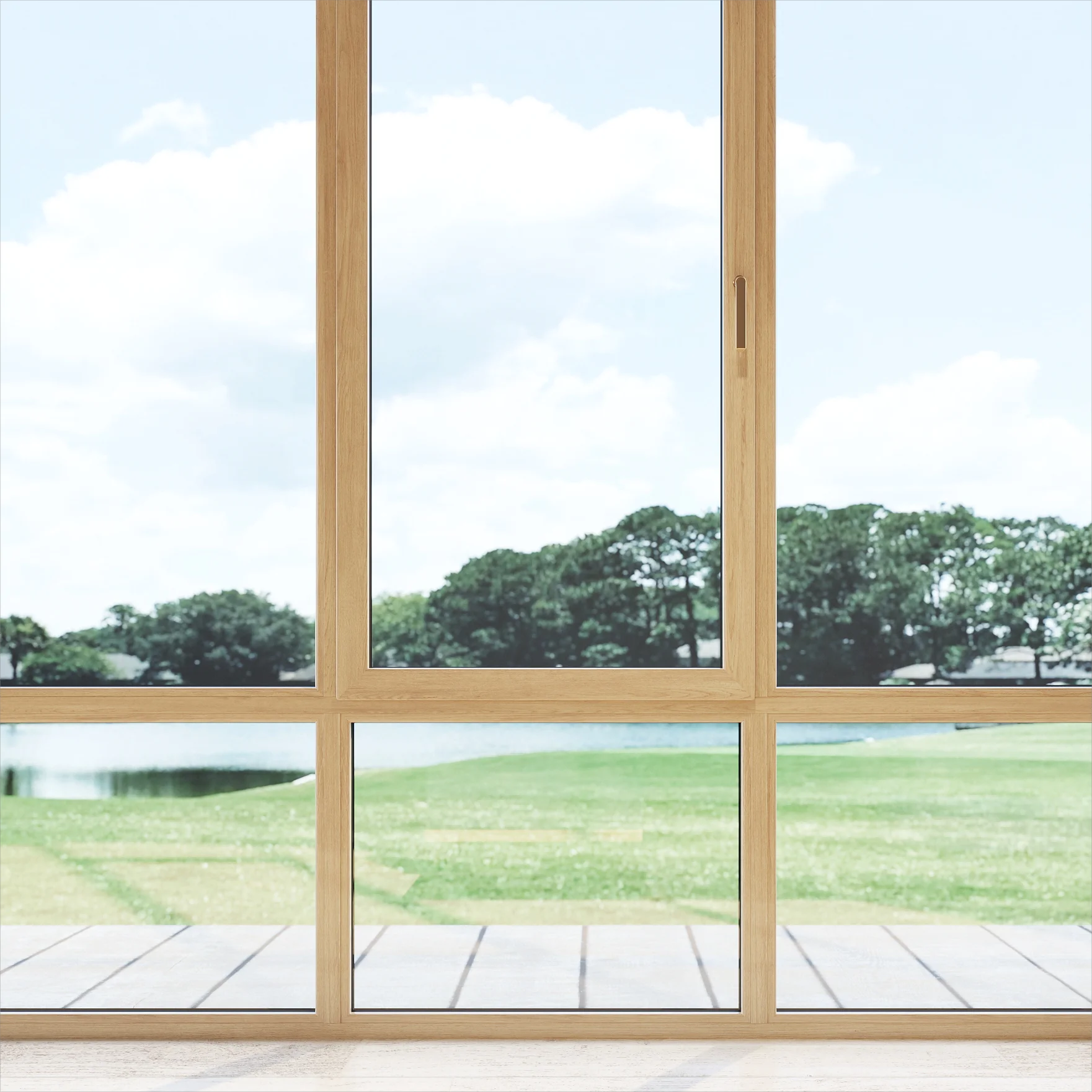 LEAWOD TIMBER SURFACE SMART CASEMENT WINDOW