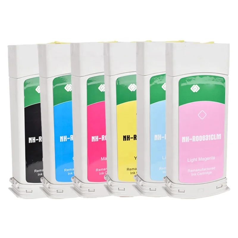 Hp831 Remanufactured 831 Ink Cartridge 831A 831B 831C Inkjet For Hp Latex 310/315/330/335/360/365/370/375/560/570