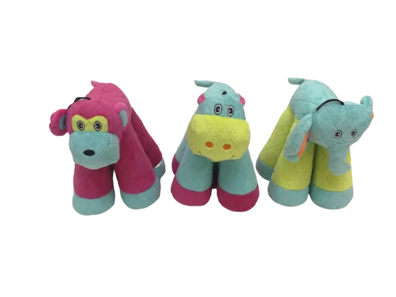 Новые игрушки для домашних животных с высокой ногой пищащие жевательные плюшевые