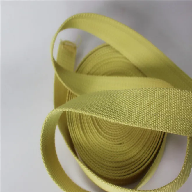 Durable Using Flame Retardant webbing Aramid tape para aramid wick customizable