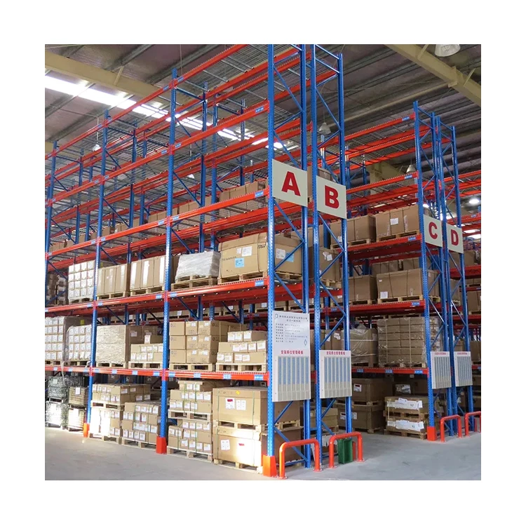 Factory Warehouse Cargo Storage Heavy Duty Longspan Rack Pallet Racking For Industrial