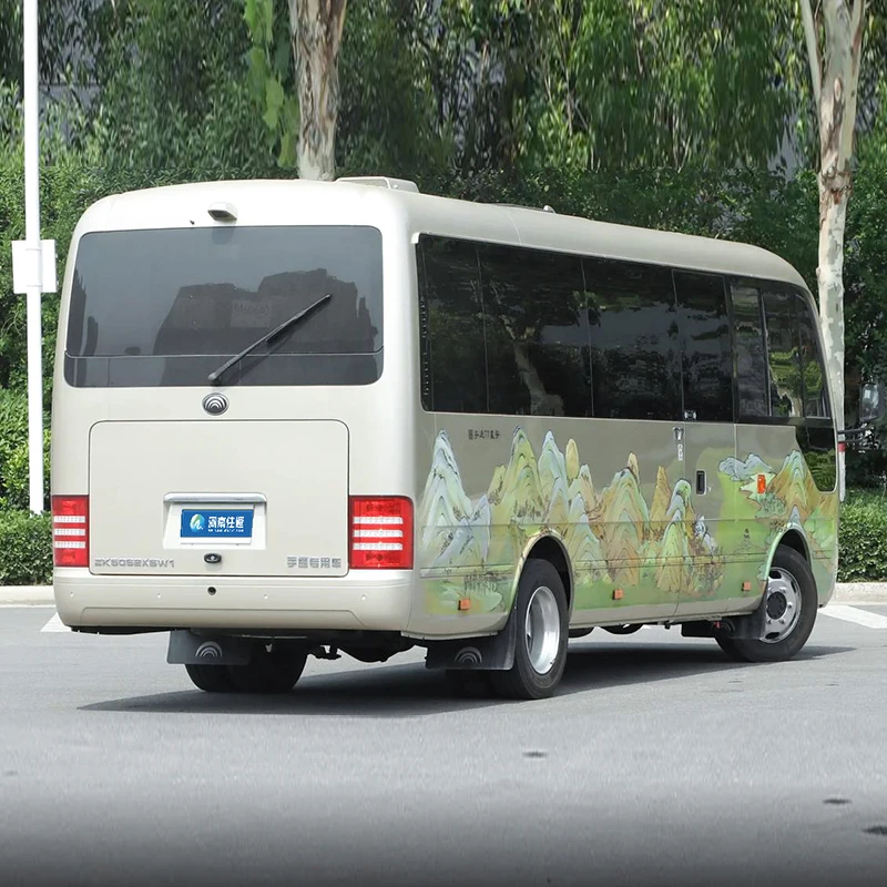 Yutong T7 брендовые высококачественные и горячие продажи новые бензиновые автомобили 10/16 сиденья тканевое мини-автобусное сиденье Роскошный мини-автобус
