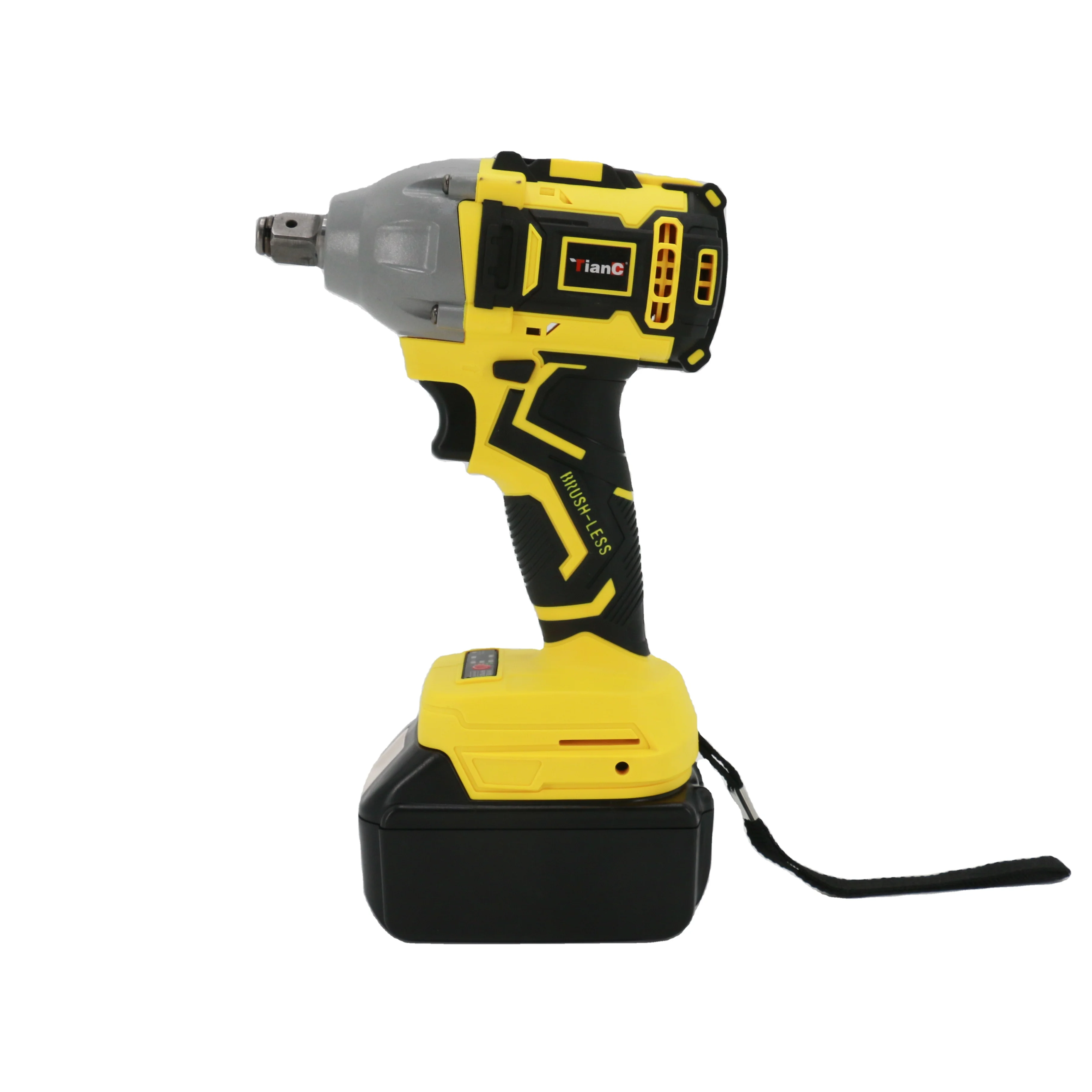 Maximum power 360 Nm lithium battery power tool cordless wrench 20v 1/2 inch head impact power wrench