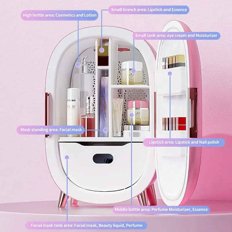 Продажа с завода, мини-холодильник для красоты, мини-холодильник, компрессор