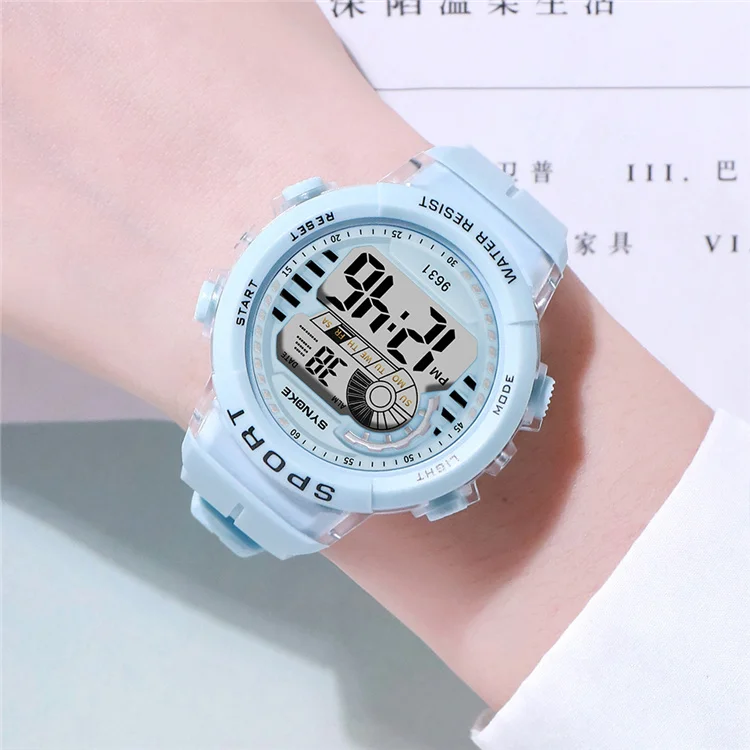 SYNOKE 9631 Fashion electronic Watch For Boys Girls Customized Design Bracelet Kids Waterproof Digital Led Watch Kids Led