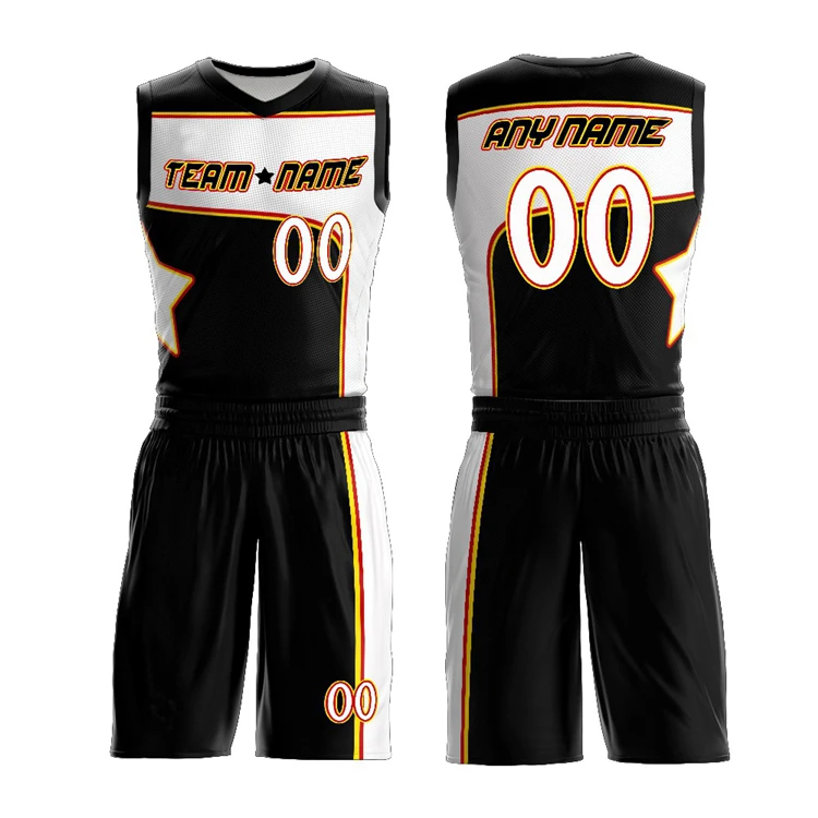 Оптовая продажа быстросохнущая Мужская баскетбольная Джерси из 100% полиэстера дышащая Клубная командная одежда для