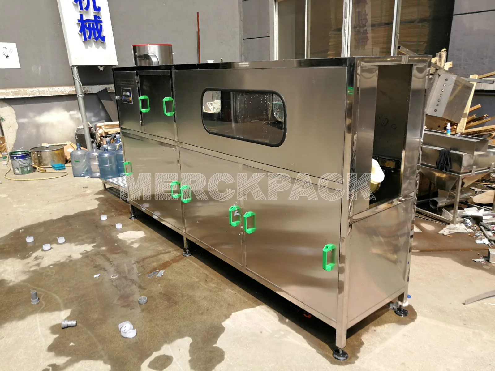 20 liter 5Gallon Water Barrel Jar Filling Machine Equipment / 5Gallon Pure Water Bottling Machine Plant 120BPH