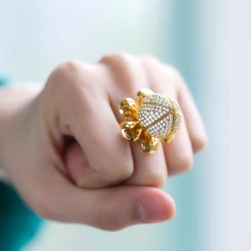  Полые Открытые и закрытые кольца для женщин 2020 Bijoux Femme цветущее цветочное кольцо ювелирные изделия оптом