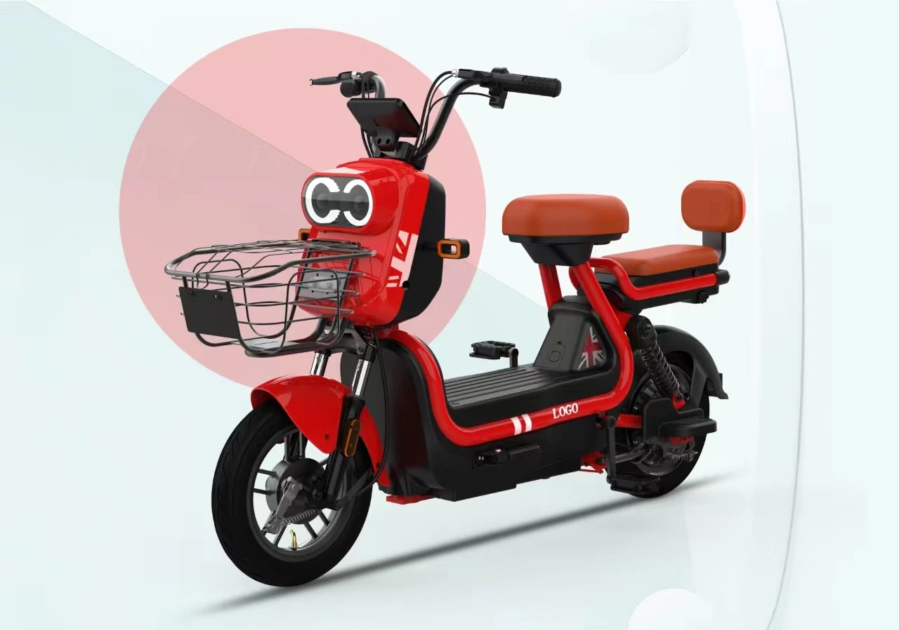 New 48V/60V High-Power Electric City Bike with Steel Frame Urban Leisure High-End Electric Vehicle