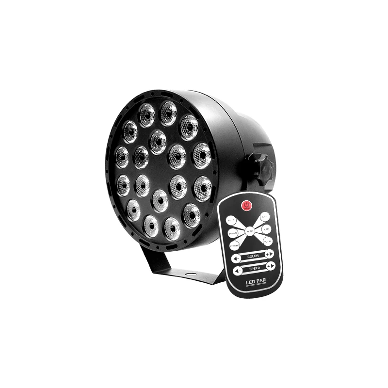 UV LED 18*1W DMX Infinite Mixing Stage black light For DJ Disco Nightclub DMX control Par Light