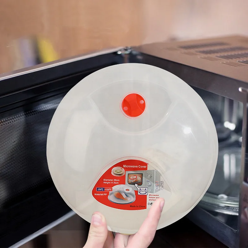 Microwave oven cover Heating lid Vegetable  oil proof cover For Microwave Fresh Keeping Cover High Temperature