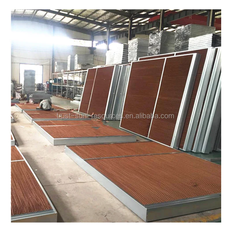 Low Cost and High Quality Chinese Agricultural Greenhouse/Henhouse Wet/Cooling Pad