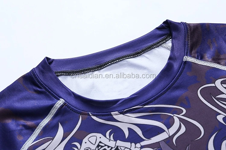 Wholesale Sublimation Spandex Custom Printed Men 3d Long Sleeve T Shirt