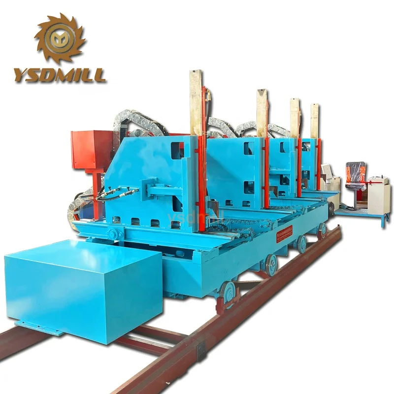 Full automatic vertical band sawmill wood with log carriage for sawmill