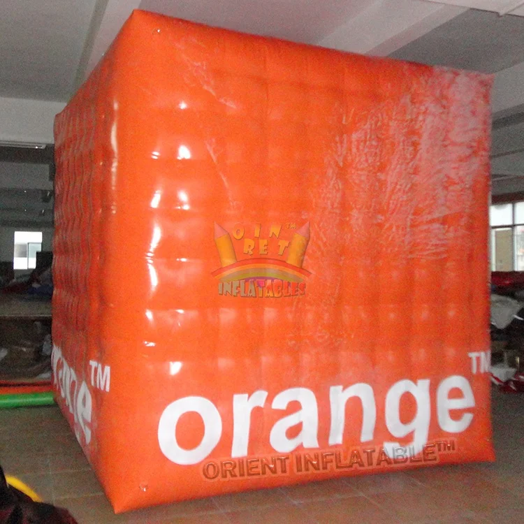 Orient Inflatables Custom Marketing Advertising Inflatable Square Display Board Air Sealed Business Show Cube