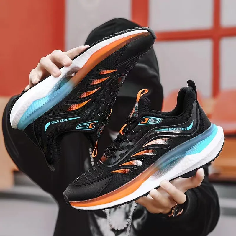 2024 men new casual mesh breathable sport sneaker shoes cheap wholesale shoes for men walking shoes