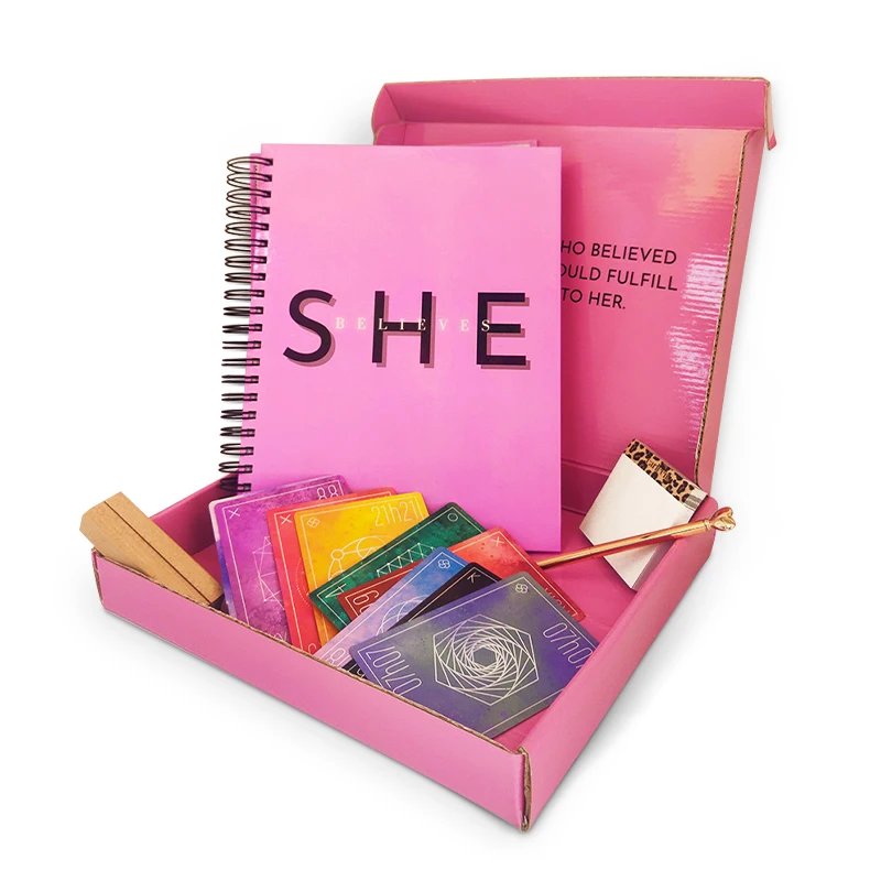 2024 2025 Custom spiral binding A3 A4 A5 Journal Notebook Daily and weekly planner with box