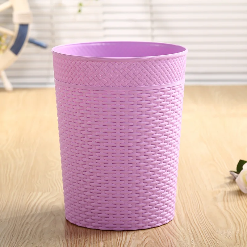Wholesale Popular Universal Round Household Kitchen Trash Can Without Lid