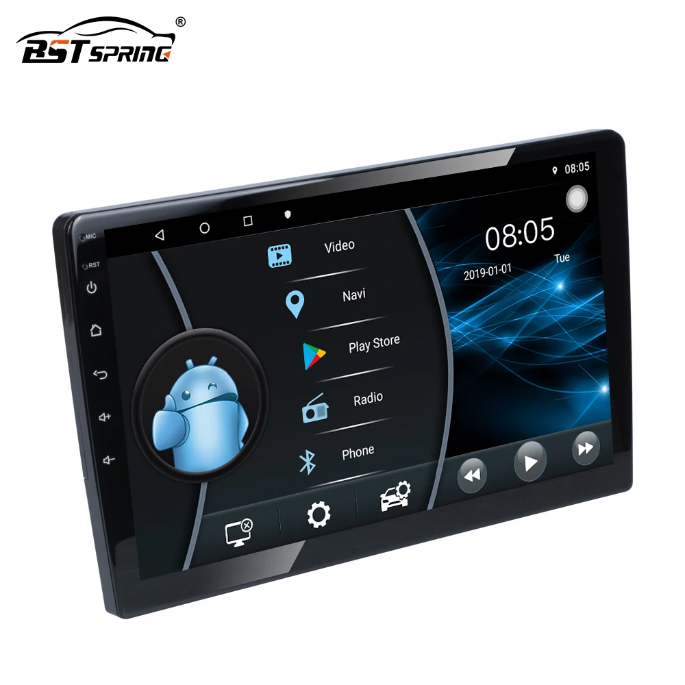 Bosstar 9/10 Inch Universal Android Car Radio 2 Din Car Multimedia Navigation Player 2 Din Car Video