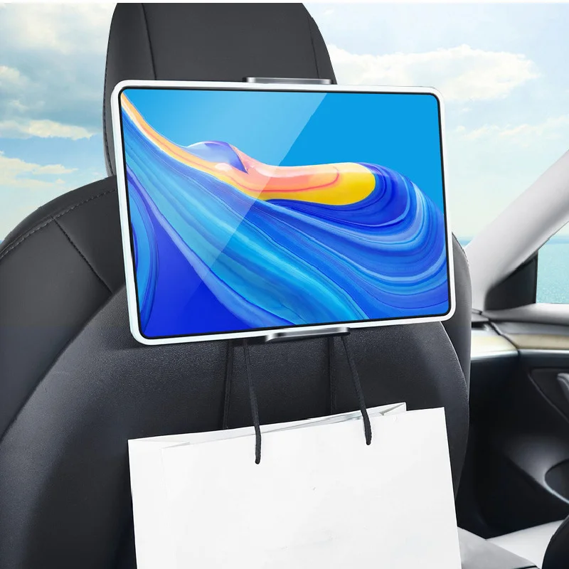 Car Seat Back Phone Holder Rear Seat Tablet PC Holder for iPad Tablet Mount 4-13 Inch Stand Mount Auto Backseat Headrest Bracket