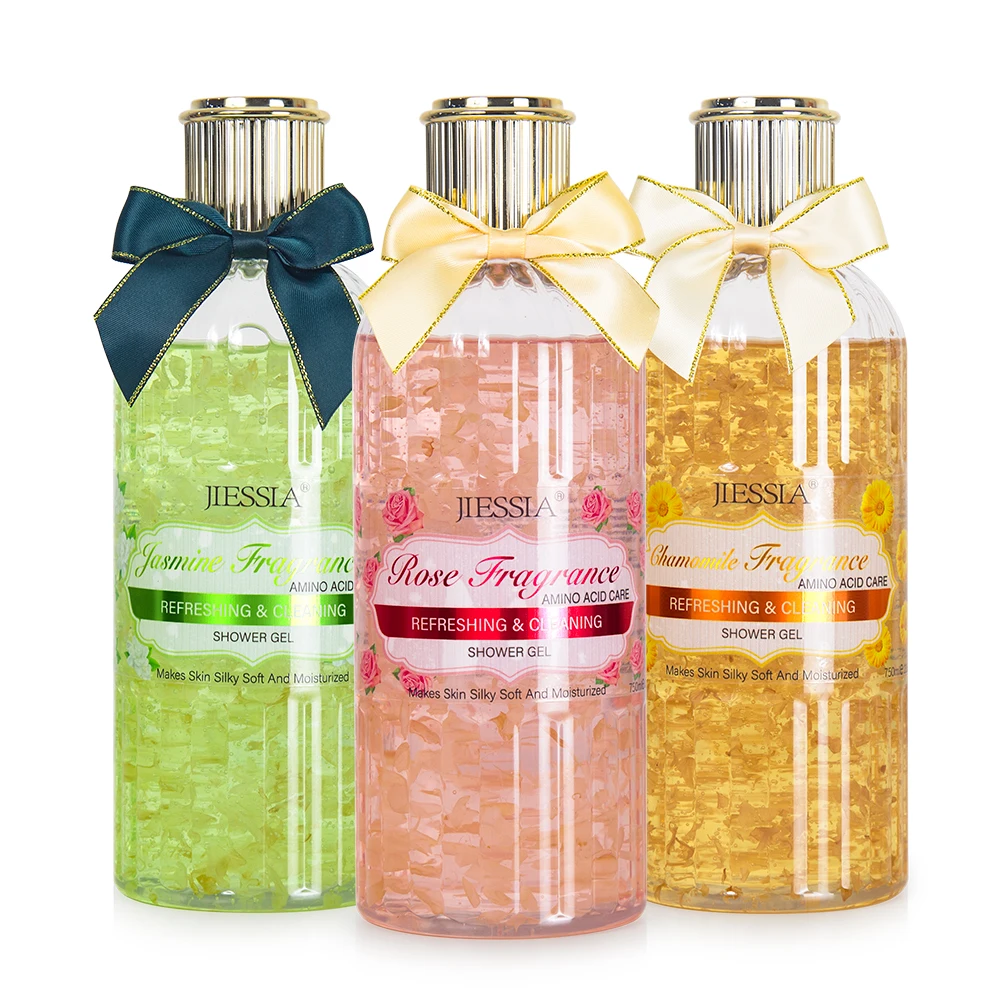 OEM brand custom shower gel natural whitening private label packaging container perfume bottle Body wash