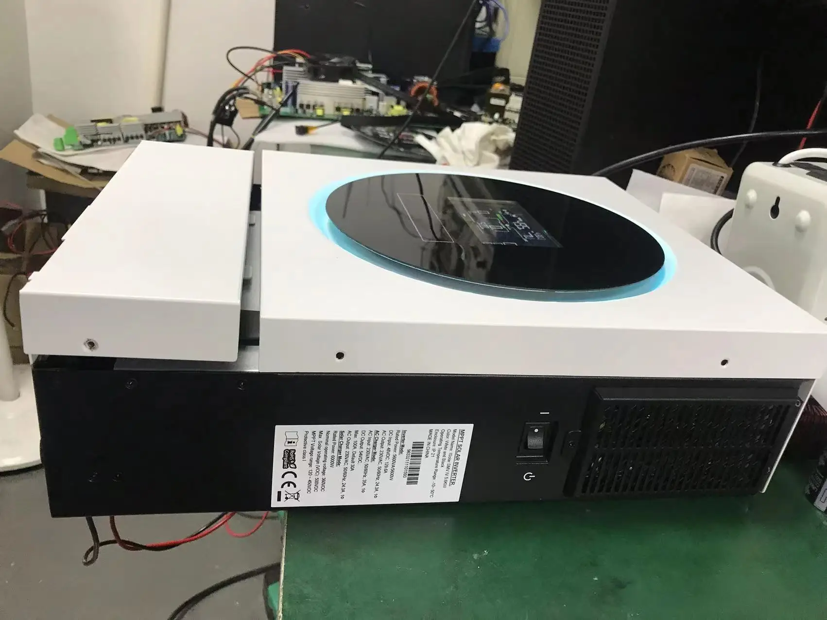 VM IV 5.6KW Off Grid hybrid solar Inverter without battery MPPT charge controller 120A solar energy system power Inverter 5600W