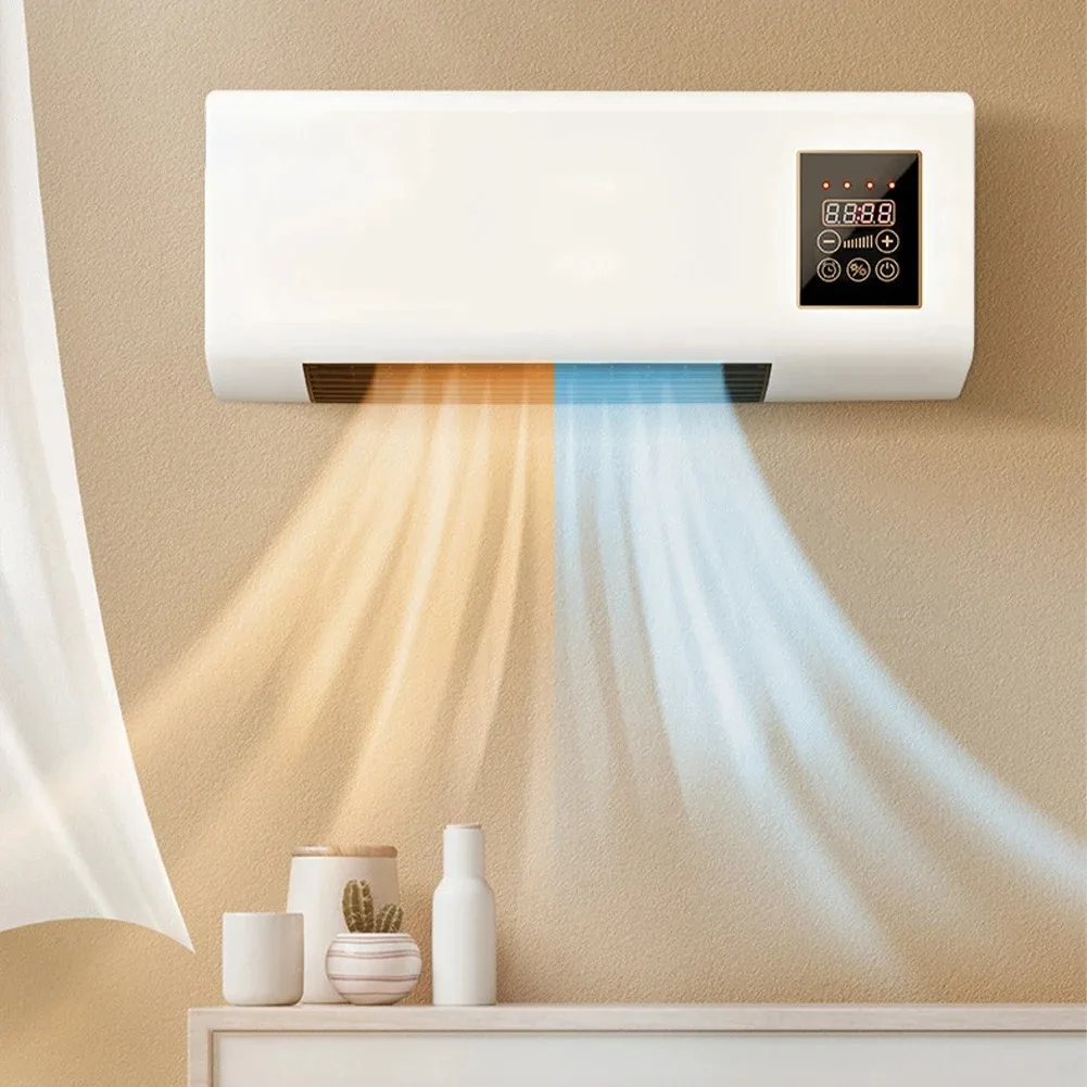 Air Conditioning Parts Wall MountedCooling Heating Dual Use Hot Fan Household Wall HangingDual-purpose Wall-mounted Heater