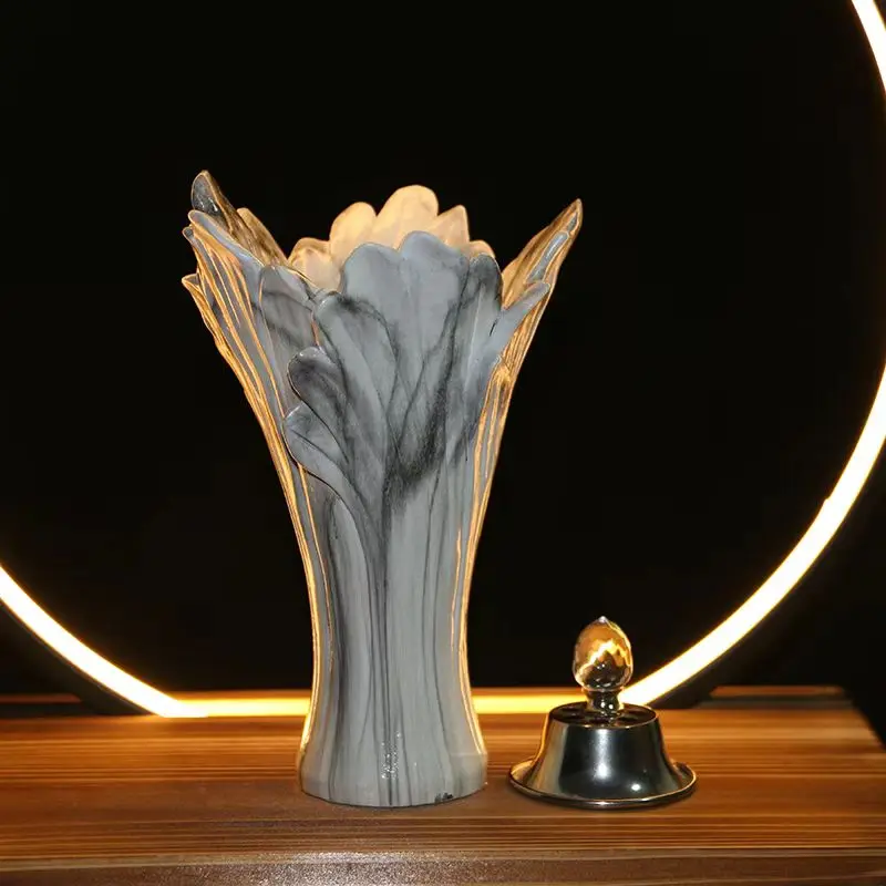 Полимерная Хрустальная курильница в форме руки для дома, 2021