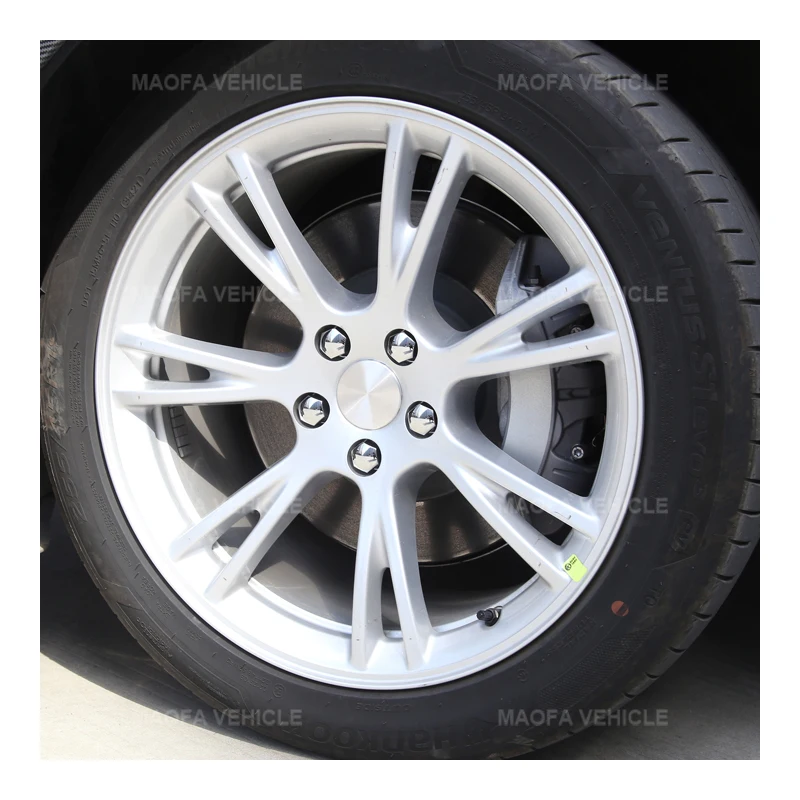 Car Accessories Wheel Lug Nut Cover Center Logo Emblem Modification Hub Cover For Tesla Model y 2021
