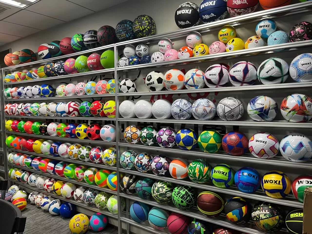 Basketball Glowing Fluorescent Laminated PU and Rubber Training Ball Add Your Logo Basket Ball