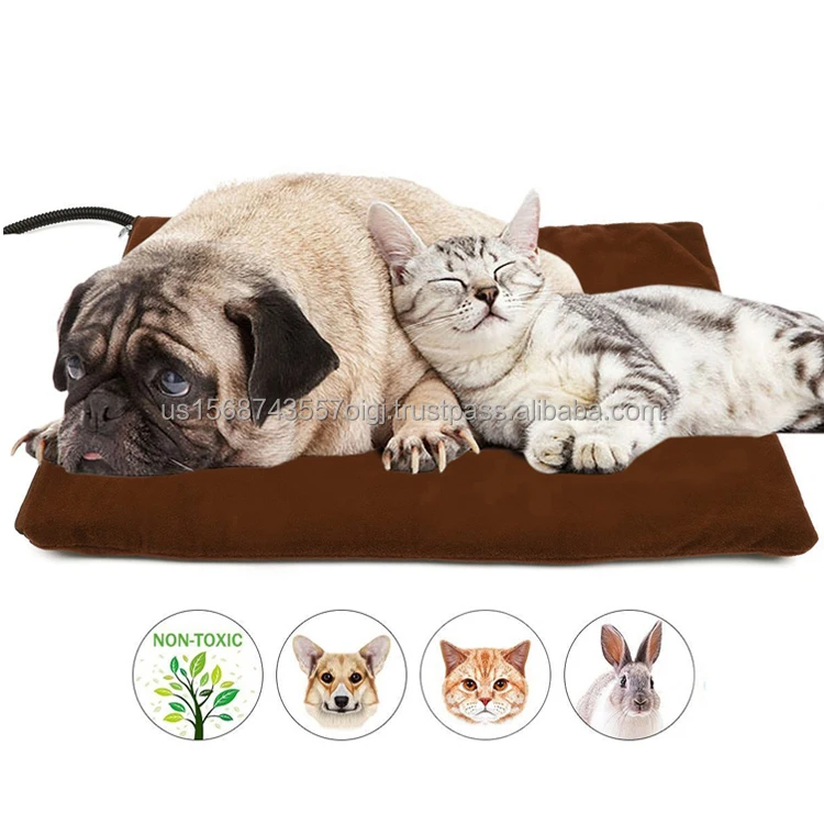 Hot Selling Pet Electric Heating Pad Waterproof Thermal Dog Cat Mat Pad Blanket For Animal Training