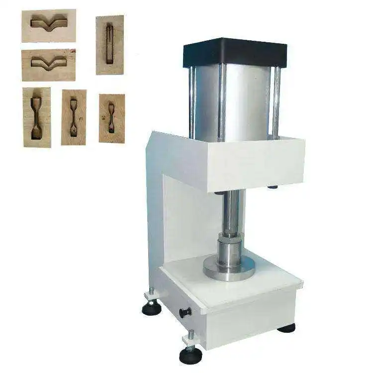 Dumbbell Specimen Cutting Rubber Silica Gel Sample Cutter Machine