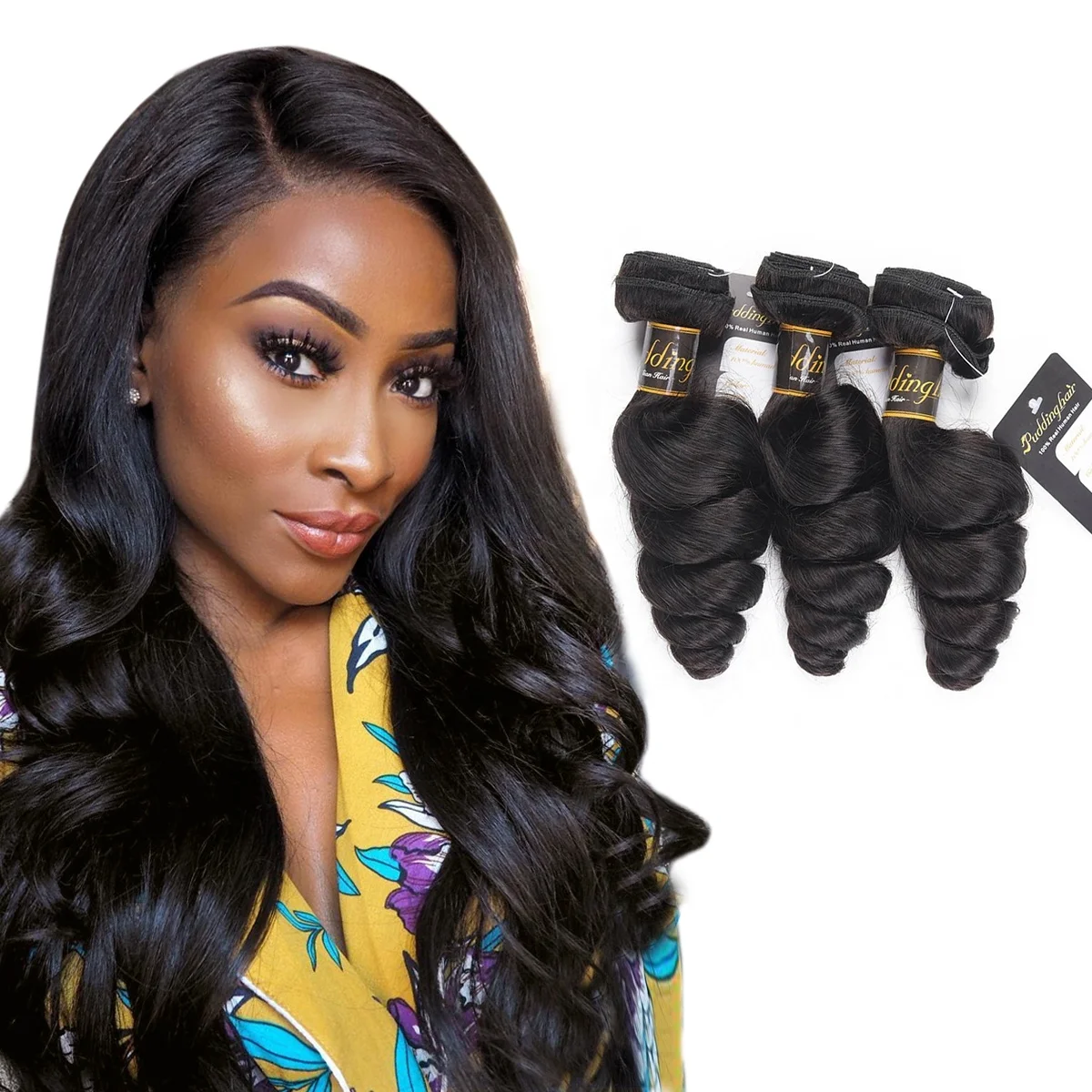 
Top Quality Human hair bundles with Lace Frontal Closure Transparent Swiss Lace Frontal Vendor Film Transparent HD Lace Frontal 