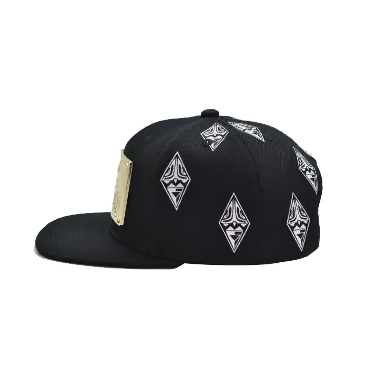 Fitted Fancy Made in China High Low Crown Polyester Baseball Snapbacks Caps