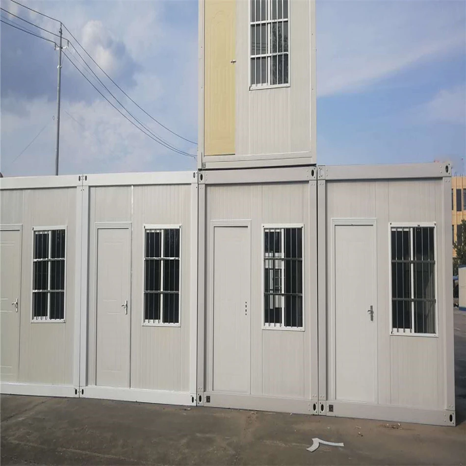 Low price prefabricated 10FT tiny modular house flat pack prefab small storage container house