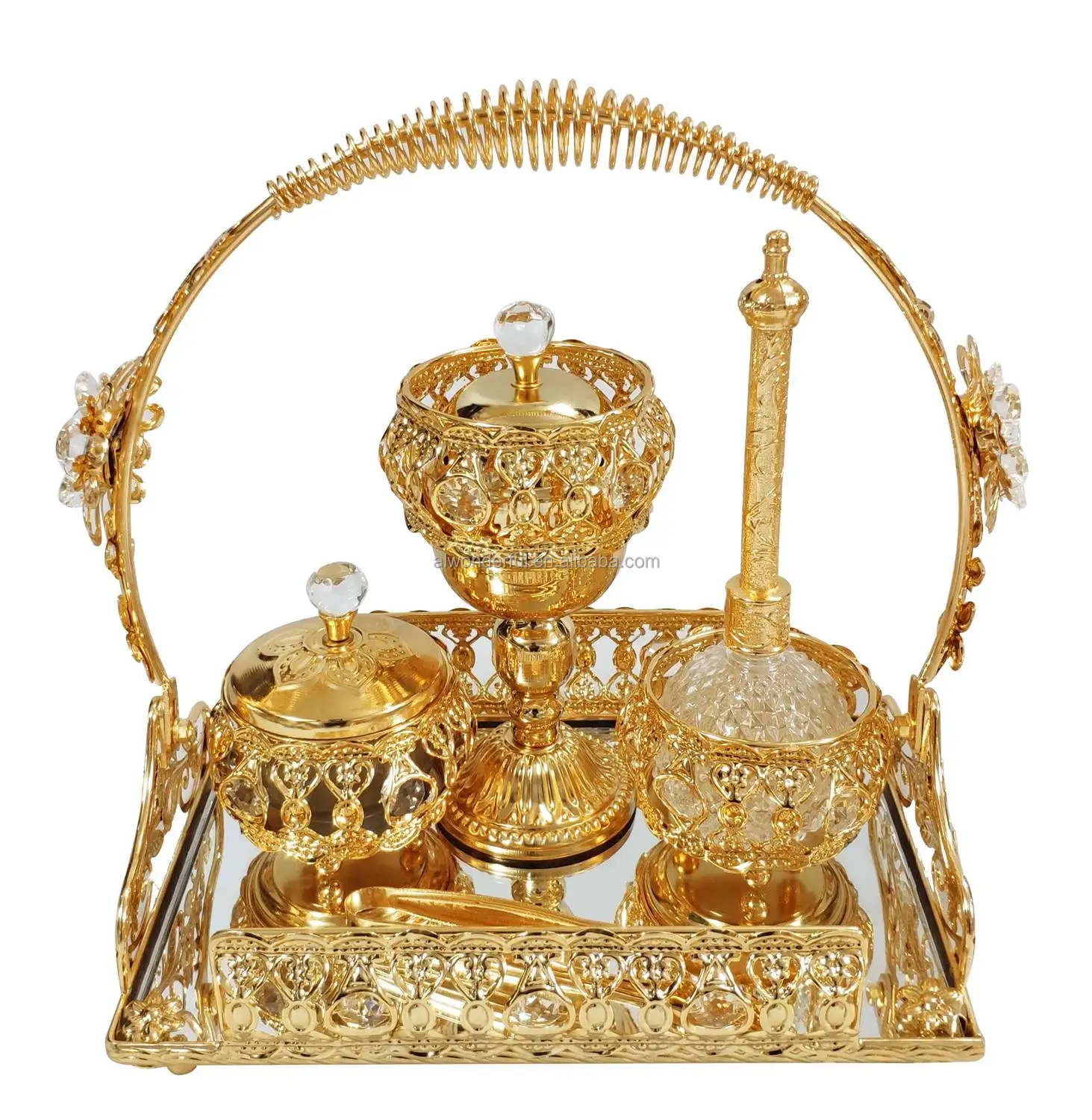 2016 brass charcoal burner sets T063