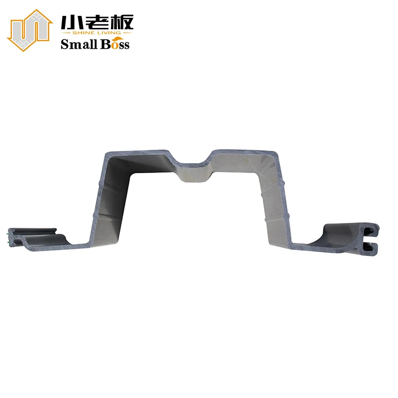 Z type Factory price cold formed Light Weight Pvc Piling Sheet For River Bank Protection