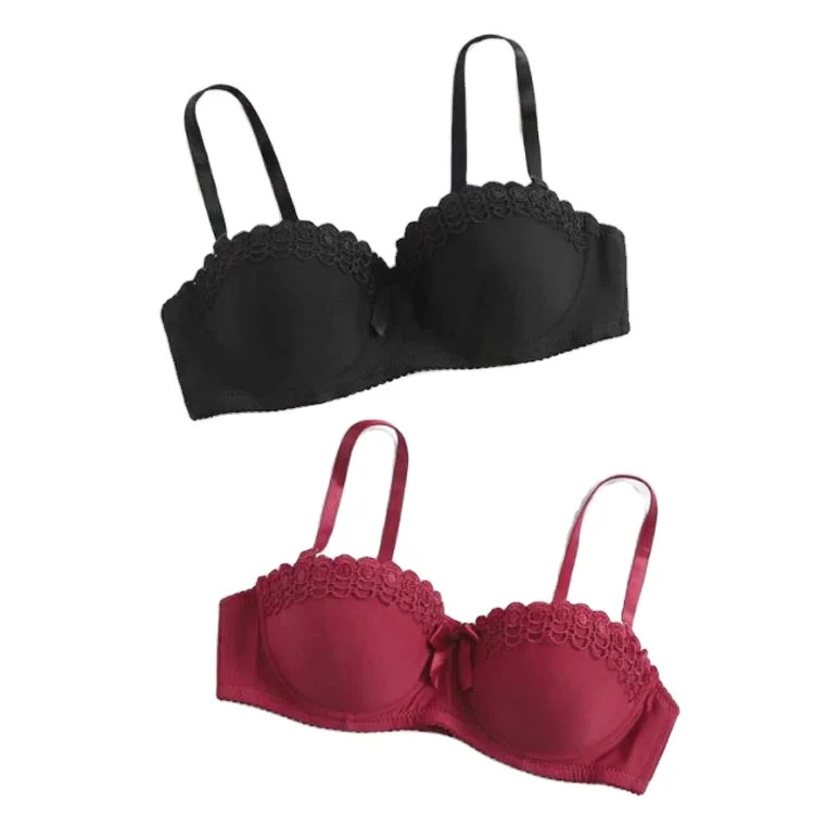 For Chubby Women Push Up Bra And Pants Female Underwear 36 Size Sexy Oversize V Neck Vest Lacy Young New Design Hot Model