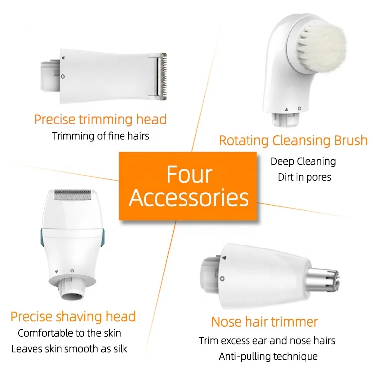 Strong Ear And Nose Hair Trimmer Clipper For Men Face Care Portable Foil Shaver Hair Removal Machine