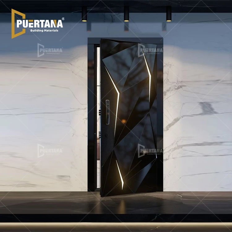 Luxury Stylish Lambo Design Aluminium Main Entrance Door Aluminum Front Entry Doors For Houses