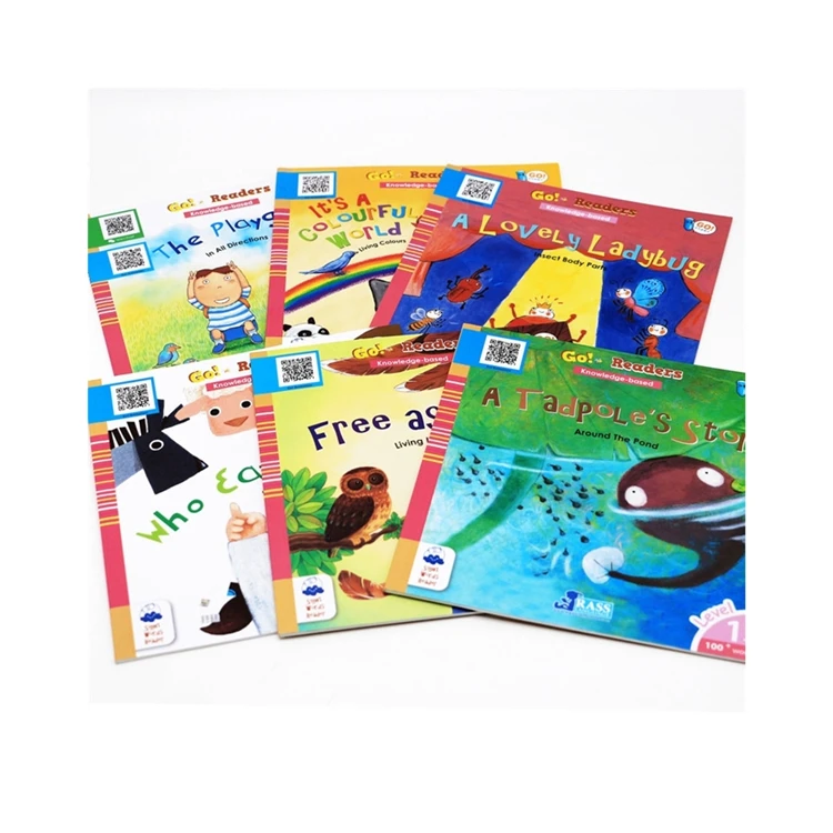 Sound Book & Reading Pen Children Easy English Animal Cartoon Moral Story Book