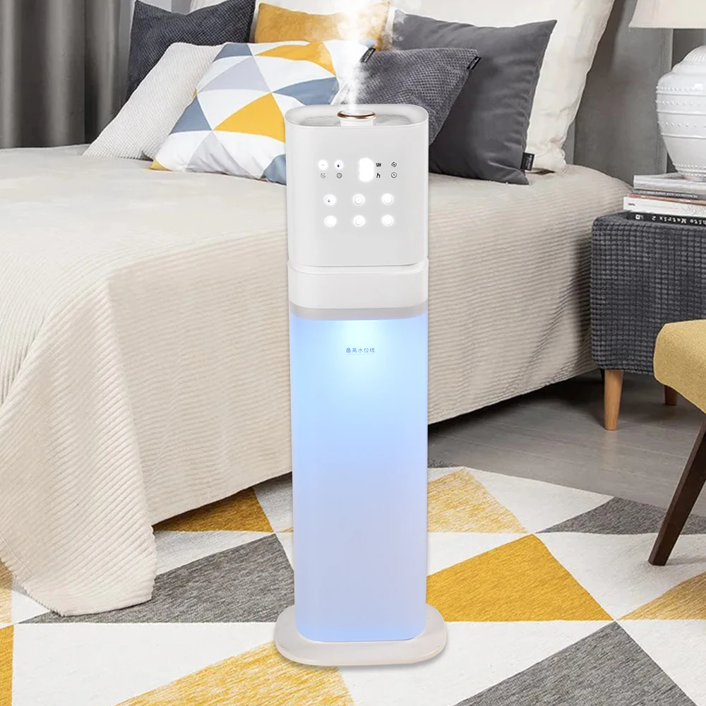 Wholesale 250ml/h Mist Rate 8L Capacity Floor Stand Humidifier Hotel Home Essential Oil Aroma Air Scent Diffuser Machine