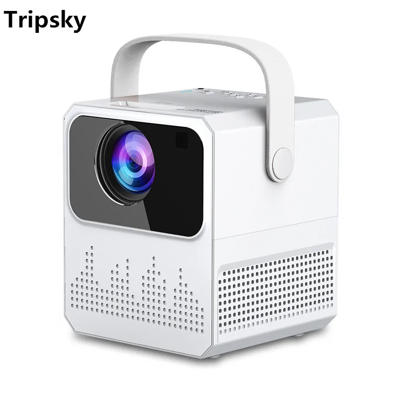 Wholesale 1080p LCD Projector T2 Android Projection Portable Mini Home Theater