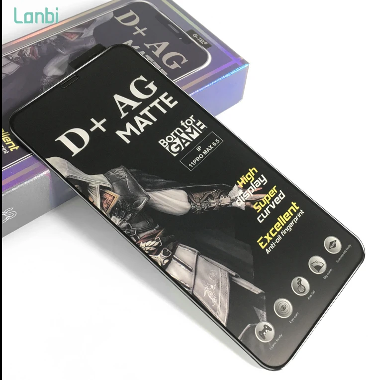 Защита экрана из закаленного стекла с защитой от отпечатков пальцев