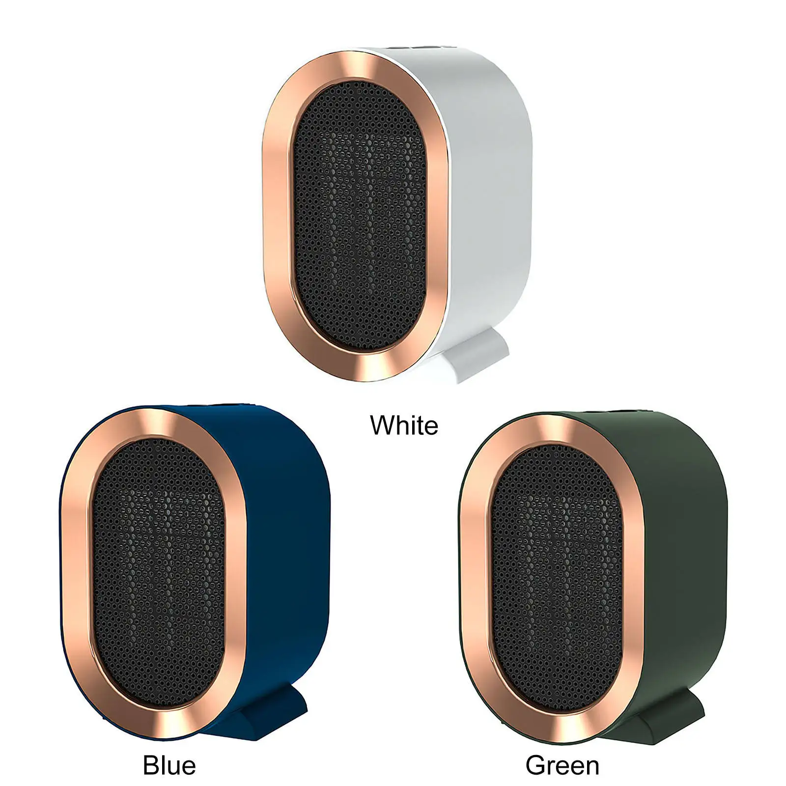 Electric Heaters Fan 1200W PTC Ceramic Heat 2-Speed Mini Low-Noise Household Desktop Space Heaters Electric Heater